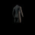 The One Longarm Shorty 3/2mm Zipfree 2024 - Black